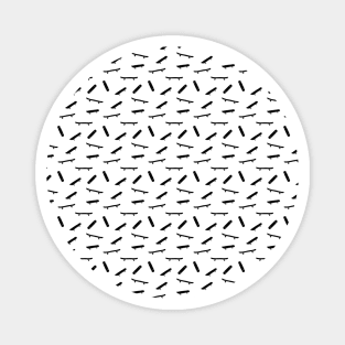 Skateboard pattern Magnet